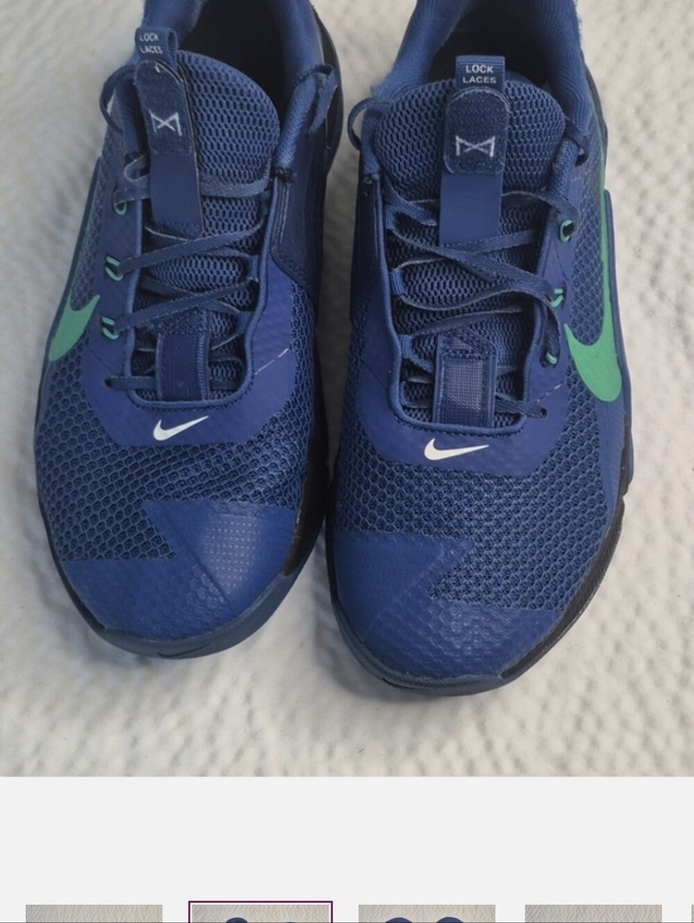 Nike Metcon 7 Men's Blue/Green Lace Up Low Top Athletic Sneakers DJ7031-991